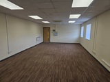 Inside a large empty office