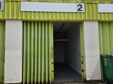 Front of an industrial unit