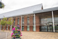 A photo of the exterior of Wyre Forest House
