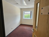 Inside a small empty office