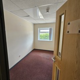 Inside a small empty office
